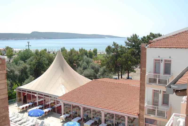 Hanedan Beach Hotel Foça Bagian luar foto
