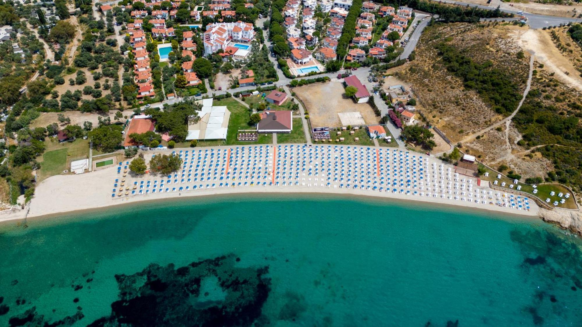 Hanedan Beach Hotel Foça Bagian luar foto
