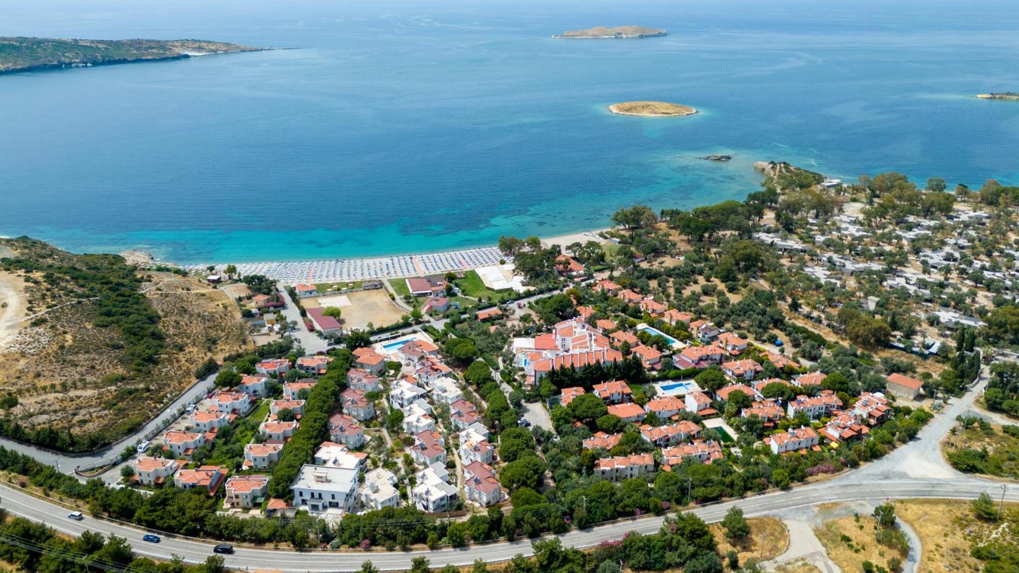 Hanedan Beach Hotel Foça Bagian luar foto